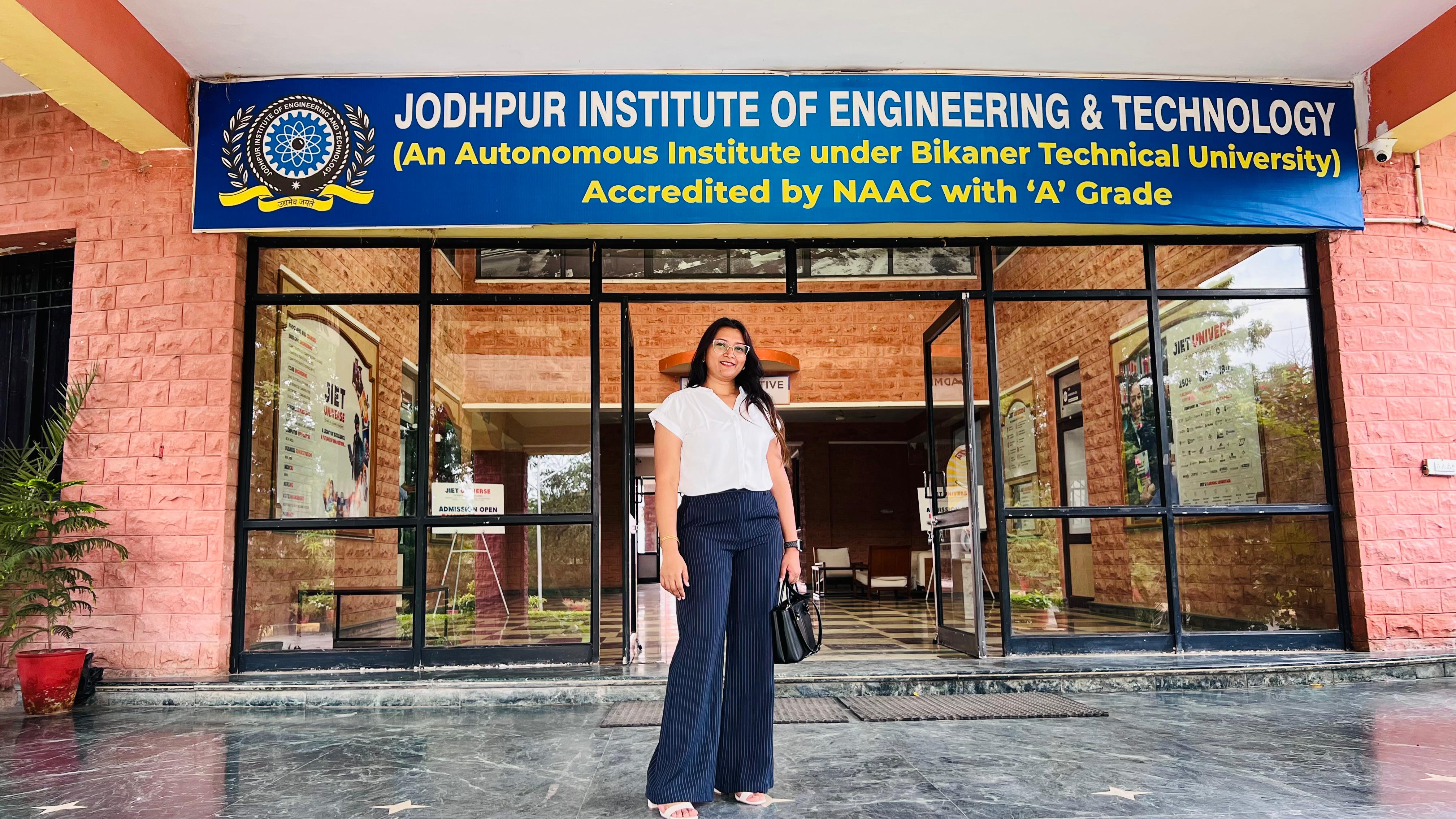 Empowering Future Leaders: Apurva Dhawan at JIET Alumni Series